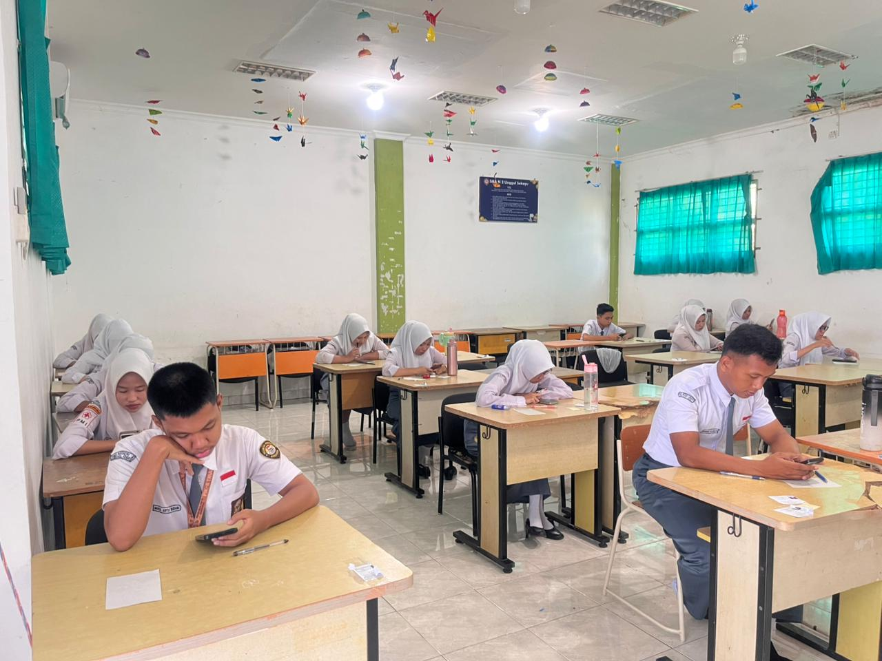 Kegiatan Ujian SMPIA 53 Baturaja